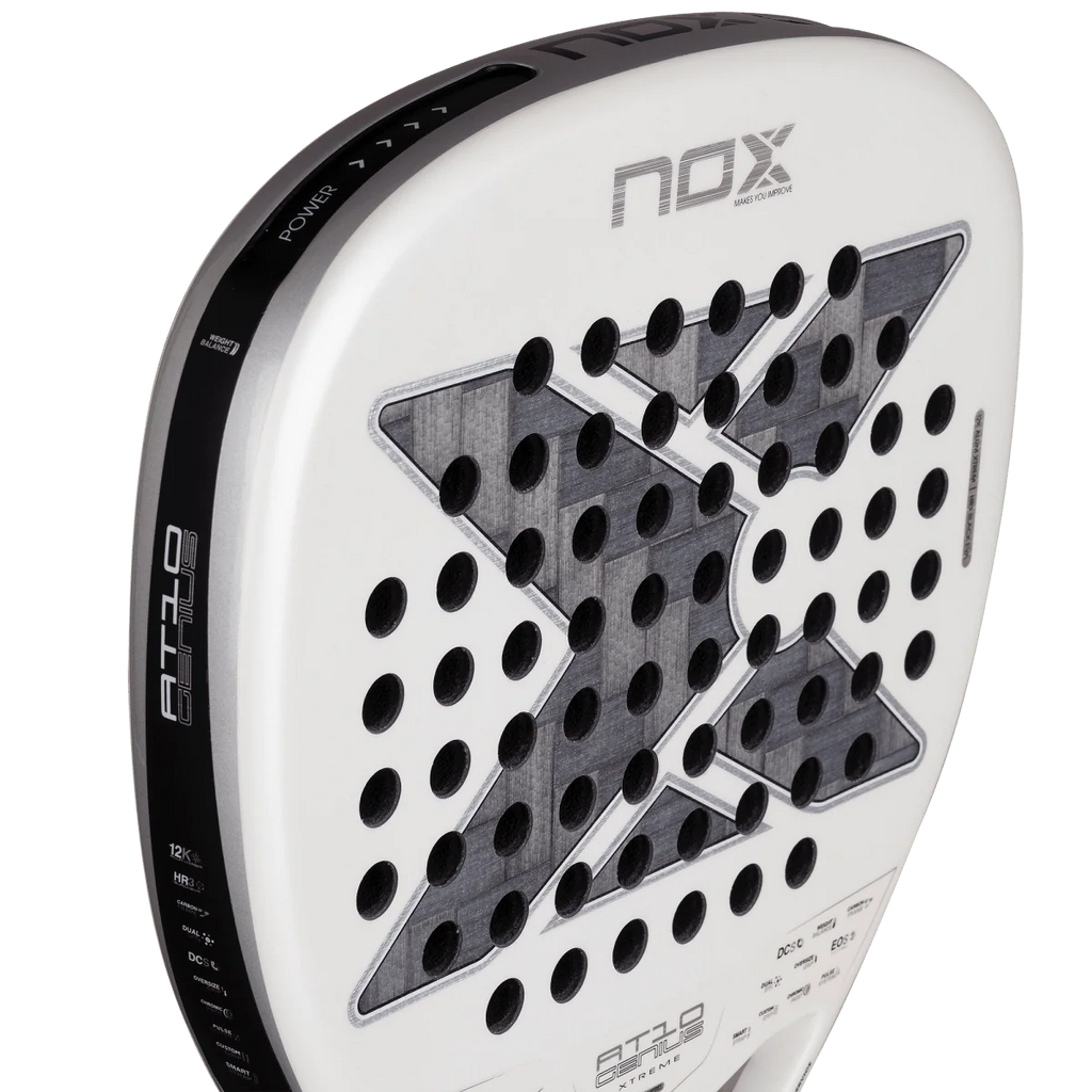 Pala NOX AT10 Genius Attack 12K 2026 marco superior